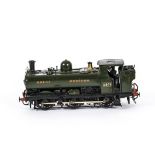 A Finescale O Gauge GWR 21xx Class 0-6-0PT Locomotive, from an unidentified brass kit, finished to a