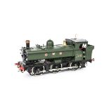 A Modified SanCheng Gauge 1 Finescale GWR 0-6-0 Pannier Tank Locomotive, in GWR green as no 3651,