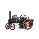 A 1" Scale (1/12th) Gas-fired Model Traction Engine by Maxwell Hemmens, to a generally similar