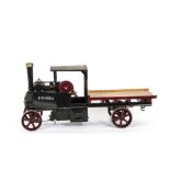 An Unpowered Approx 1" Scale Tasker Steam Wagon Model, with a dummy boiler, nicely-finished