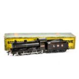 A Bassett-Lowke O Gauge 3-rail 'Standard' 0-6-0 Locomotive and Tender, for 12v DC operation,