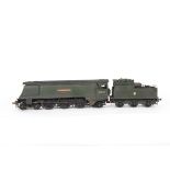 A Gauge I Finescale Battery-electric Ex-SR 4-6-2 'West Country' Class Locomotive and Tender,