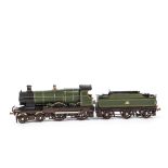 A Finescale O Gauge GWR Churchward 'City' Class 4-4-0 Locomotive and Tender, from a David Andrews