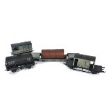 Four Kit-built Gauge I Finescale Wagons, all in weathered condition, comprising ex-GWR 'Toad'