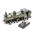 A Kit-built Gauge 1 Battery-powered Radio-controlled GWR 0-6-0 Pannier Tank Locomotive, well made