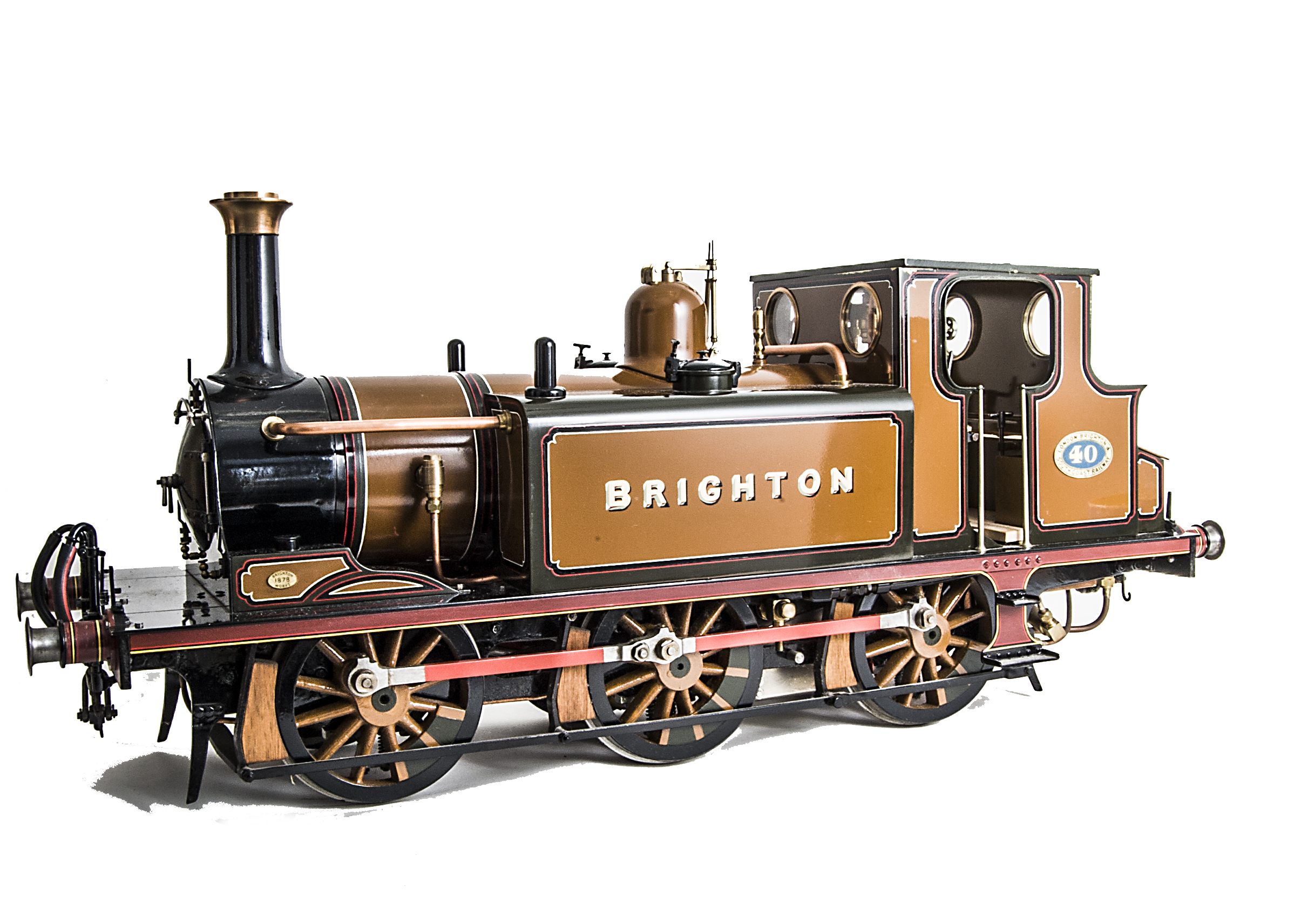 A 5" Gauge LB&SCR Stroudley A1 Class 0-6-0 Tank Locomotive 'Brighton', of the famous 'Terrier'