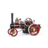 A 1" Scale (1/12th) Model Coal-fired Traction Engine to the 'Minnie' design, made essentially to the