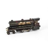 An O Gauge Live Steam Bowman Model 234 Locomotive Only, in LMS crimson, with safety valve, level