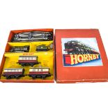 A Hornby O Gauge Clockwork No 51 Passenger Train Set, containing No 51 locomotive no 50153 and