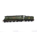 A Gauge I Live Steam Spirit-fired BR (Ex-SR) 4-6-2 'West Country' Class Locomotive and Tender,