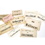 Victorian and Later Irish Luggage Labels, a collection of paper labels Gt N.R. Co (80+), G.S.R (
