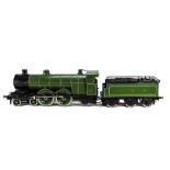 A Finely Engineered and Finished 3½" Gauge Live Steam Coal-Fired GNR Ivatt Atlantic Locomotive and