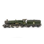A Gauge I Finescale Battery-electric BR (Ex-GWR) 4-6-0 'Hall' Class Locomotive and Tender,