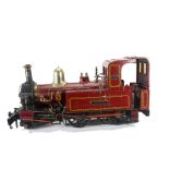 A Finely Engineered 5" Gauge (Narrow Gauge) Live Steam Coal-Fired Beyer Peacock 2-4-0 Tank