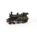 An Early (circa 1905-8) Bing Gauge I 4-4-0 Live Steam Locomotive Only, quite neatly re-finished