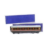 Three Bassett-Lowke O Gauge '1931-series' LMS Coaches, comprising two 1st class, both no 3490,