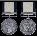 (x) An important Naval General Service Medal awarded to Surgeon-Superintendent A. Osborne, Royal