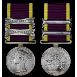 The extremely rare China Medal awarded to Carpenter J. Lucks, Royal NavyChina 1842, 2 clasps,