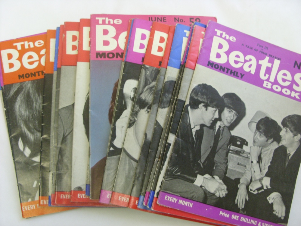 Pop Music, The Beatles Book, a collection of 21 of the monthly issued magazine, starting at issue no