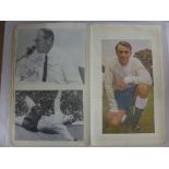 Autographs, Football, a superb large, hardbacked, exercise/scrap book, contains over 450