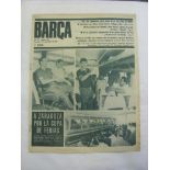 1966 ICFC (UEFA) Cup Final, Real Zaragoza v Barcelona, played on 21/09/1966, the Barcelona FC