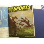 World Sport Magazine, a fine collection of 16 bound volumes, from 1948 to 1964 inclusive, a