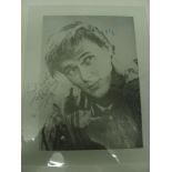 Pop Music, Billy Fury, an autographed magazine picture signed by Billy, nicely displayed in a