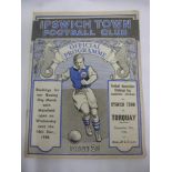 1938/39 Ipswich Town v Torquay (FAC), a football programme from the game played on 10/12/38, in good