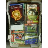 Internationals, Box Of Over 300 International Programmes From The 1950S Onwards Northern &