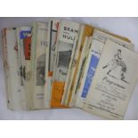 Rugby League, a collection of 100 programmes from the 1950's and 1960's, in various condition, to