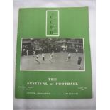 1949 The Festival Of Football, a programme from the tournament played at the Express Hall, Earls