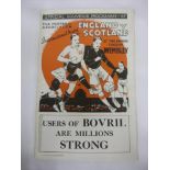 1934 England v Scotland, a programme for the game played at Wembley on 14/04/1934, MOF, TC,