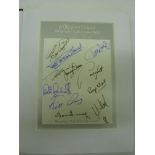 Autographed Book, Wembley, the FA Cup Finals, 1923 to 2000, a limited edition 32/50, hardback, 1st