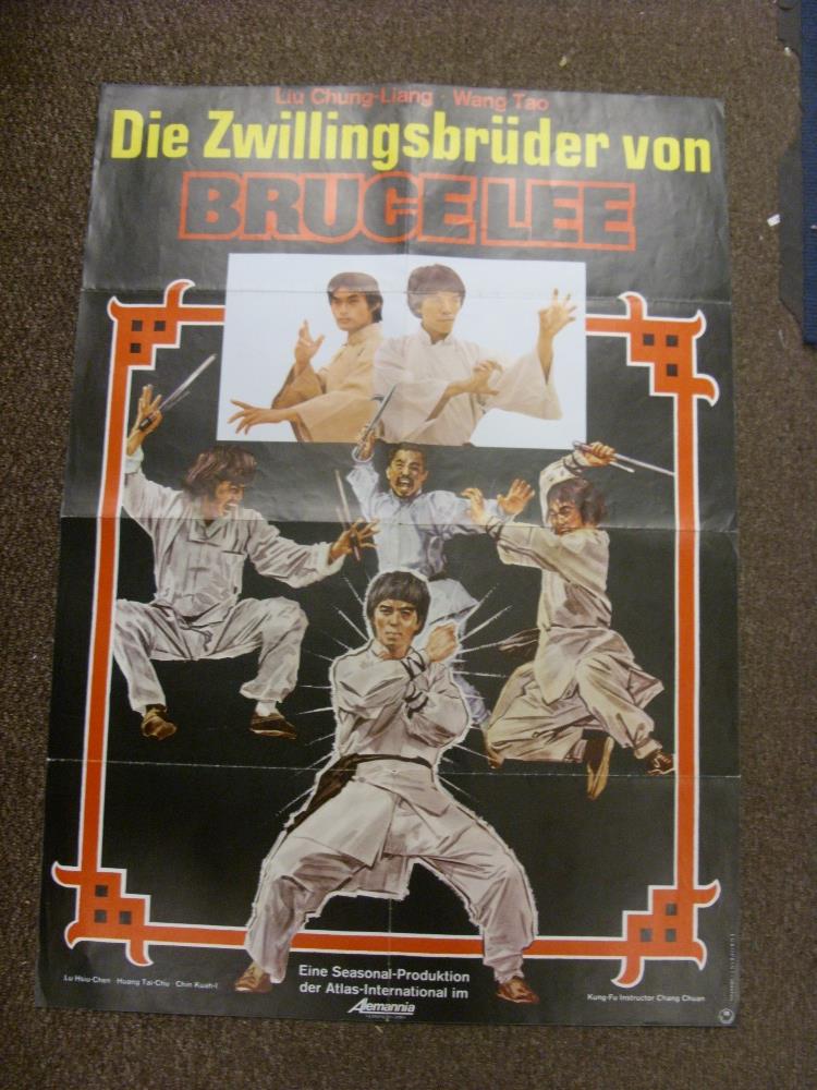 Movie Posters, A collection of Five Original Posters to Include Karate Thrillers 'die - Image 2 of 5