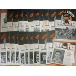 1955/56 Manchester Utd, a collection of 22 home football programmes, in various but good condition