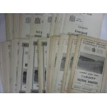 Rugby Union, Cardiff Rugby Club, a collection of 47 home programmes in good condition, from the