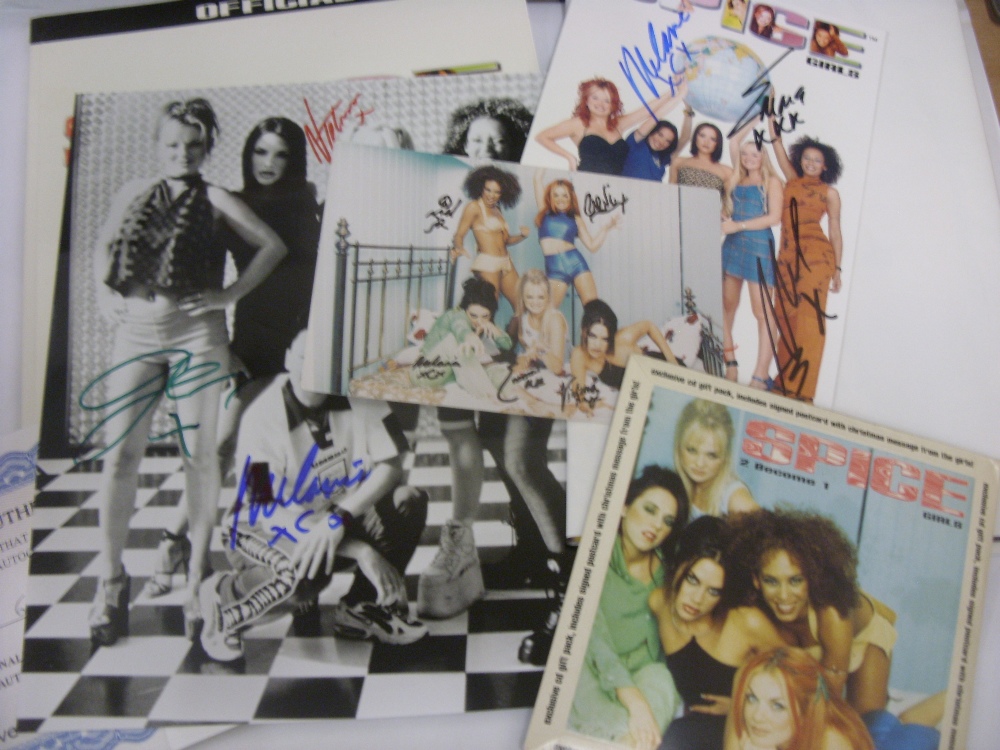 Pop Music, The Spice Girls, a programme from the Pop Concerts in 1997, Girl Power, plus 3 fully