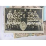 1947/48 Birmingham City, an autographed original postcard of the Division 2 Championship team,