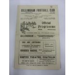 1946/47 Gillingham v Carpathianos (Polish Team), a programme from the team game played on 12/04/