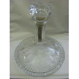 1960 Republic Of Ireland v Wales, a large Galway hand cut crystal decanter, as given to the Wales