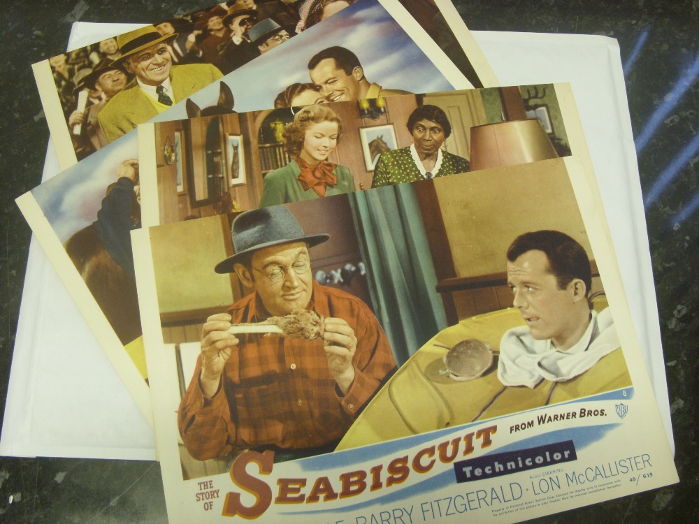 Film Memorabilia/Horse Racing, a collection of 4 original posters from the 1949 Movie by Warner