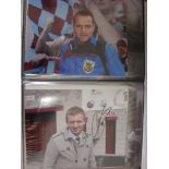 Burnley 2007/2008, A collection of 25 Autographed Colour Photographs, Most are 10"x 8" or larger,