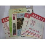 West Ham Utd, a collection of 25 football programmes, mainly in European games, to include 1976 ECWC