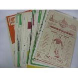 Scottish & Irish, A Collection Of 80 Football Programmes From The 1950S And 1960S Varied Selection