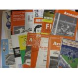 Arsenal, a collection of 15 various big match programmes, including Finals & Semi-Final
