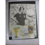 Kenny Dalglish, Scotland and Liverpool, a signed World Cup, Mexico, 1986, first day cover,
