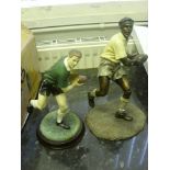 Rugby Union, ceramics, a collection of 4 large figures including from the 2004 and 2005 Leonardo