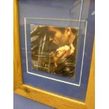Pop Music, George Michael, an autographed 'Faith' CD Cover, signed by George in wooden frame