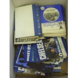 Chelsea, a collection of over 350 home football programmes from 1964/65 to 1973/74, to include 4