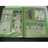 Autographs, Cricket, a collection of 199 various signed magazine pictures, including Ian Bell,